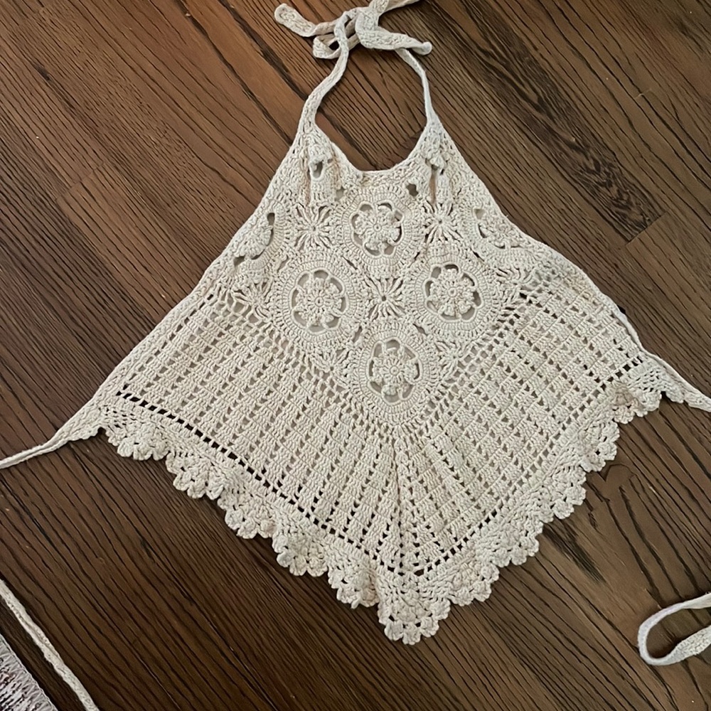 Vintage crochet top
